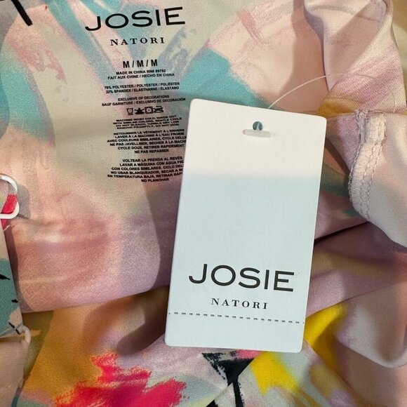 Josie Natori Womens Size M Solstice Cami Cropped Top‎ NWT - Picture 7 of 8